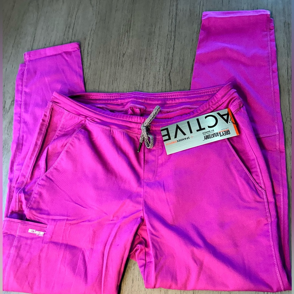 Grey’s Anatomy by Barco active spandex stretch jogger scrub pants